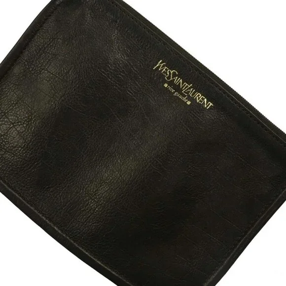 Yves Saint Laurent Dark Brown Medium Mombasa Handbag - Picture 8 of 10